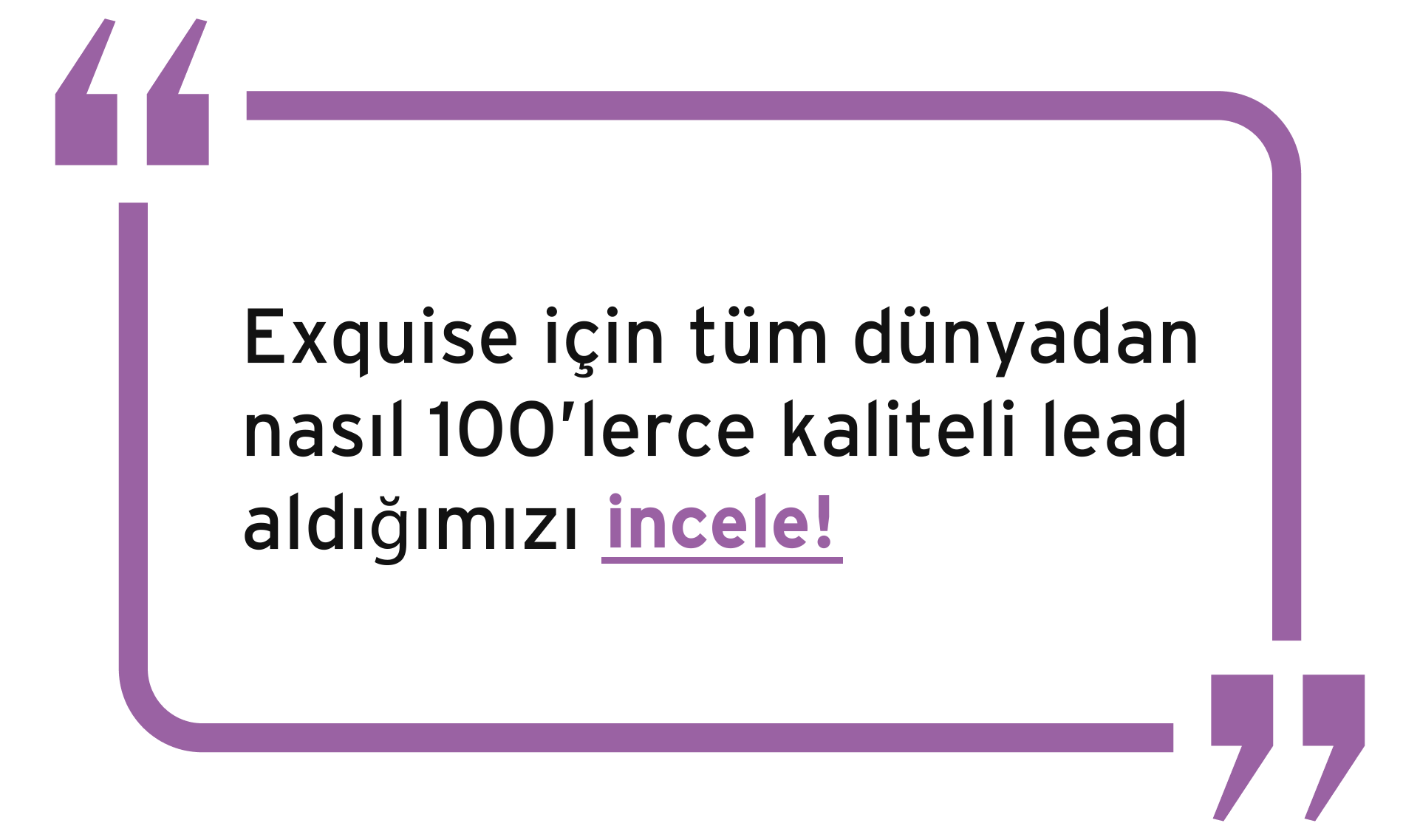 Dijital Reklamcılık - Referans - Exquise