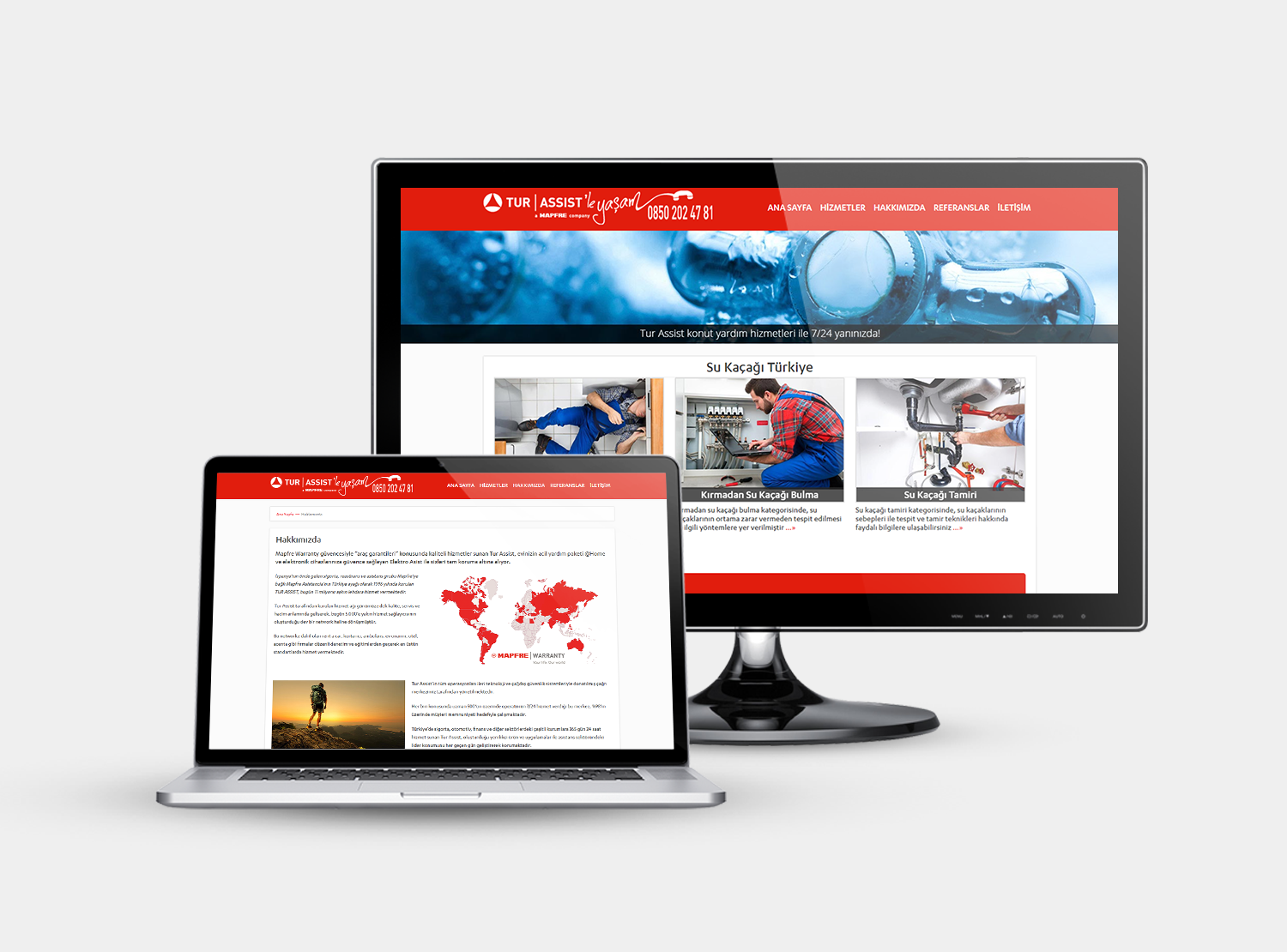 web tasarım - su kaçağı türkiye